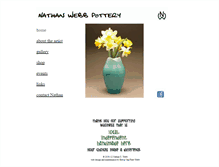 Tablet Screenshot of nathanwebbpottery.com